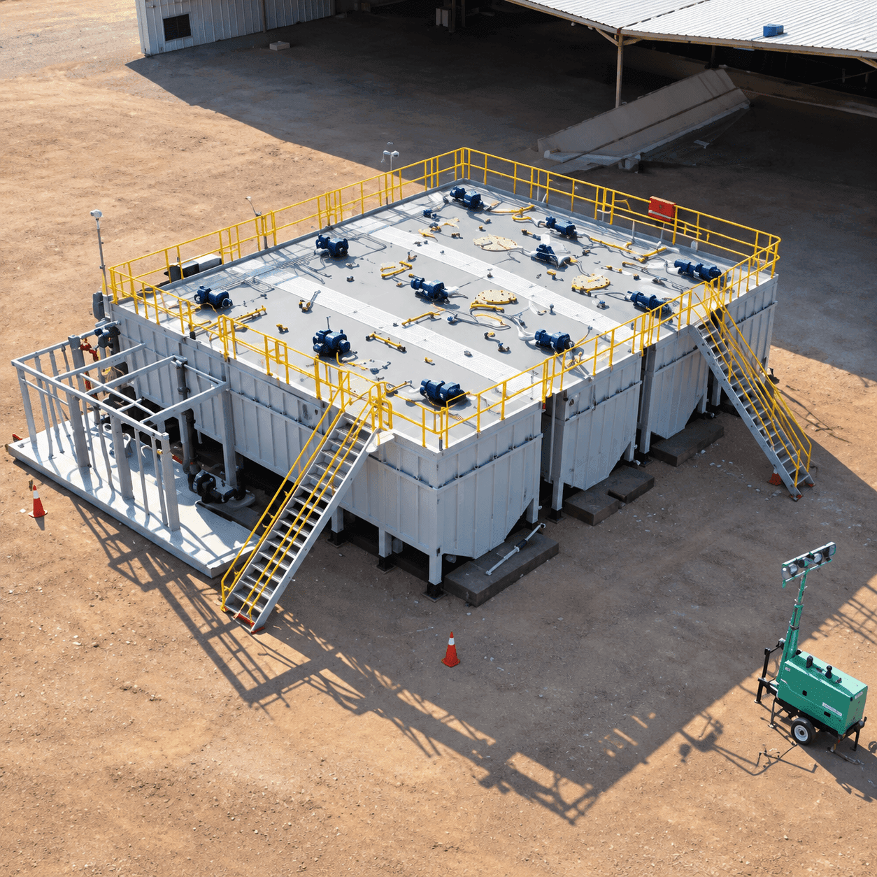 6,000 BBL mud system — ADC — assembly