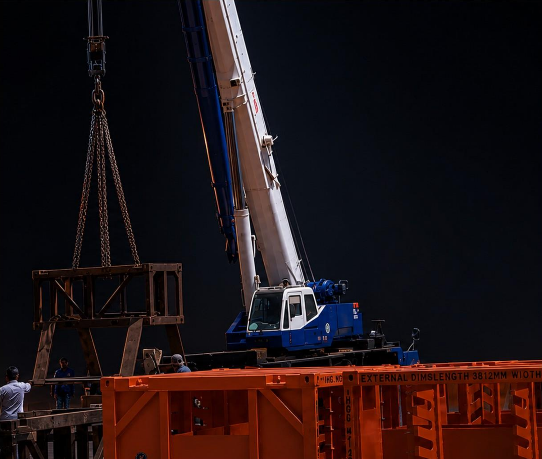 DNV-certified basket — delivered unit